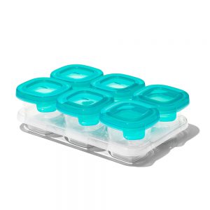 OXO Tot 61151000 Baby Blocks 矽膠食物冷存格 (2oz/60ml) (訂貨3-5天)