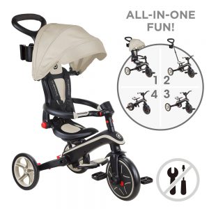 Globber Explorer Trike 可摺疊 4合1 三輪車 (10個月-5歲)