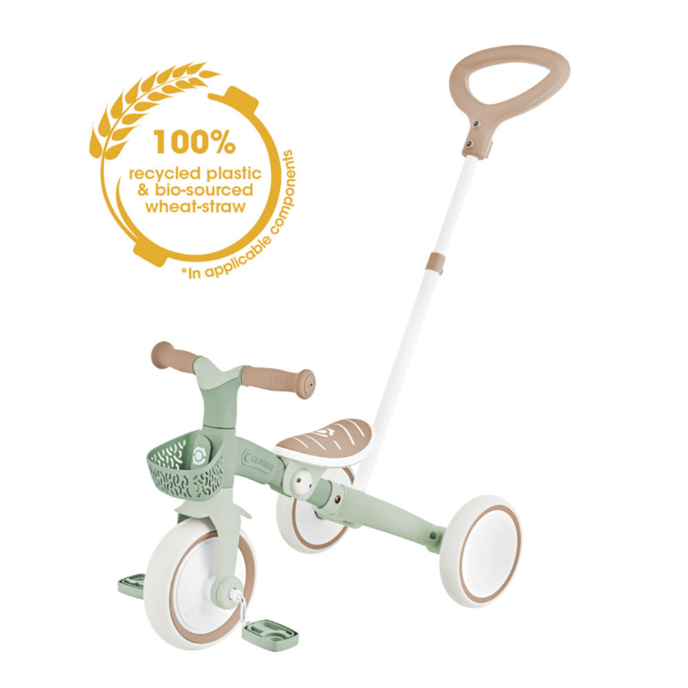 Globber Learning Trike 3in1 Plus Ecologic 3合1多功能三輪車 (12個月-3歲) - Image 2